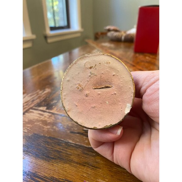 Vintage Hand-Painted Wise Man Figurine Christmas Nativity King Statue Red & Gold - Picture 5 of 6